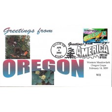 #3597 Greetings From Oregon WII FDC