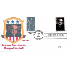 #3746 Thurgood Marshall WII FDC