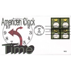 #3757 American Clock WII FDC