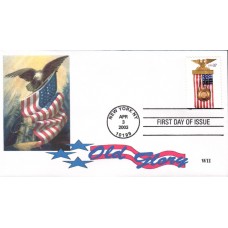 #3777 Old Glory WII FDC