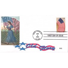 #3779 Old Glory WII FDC