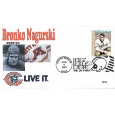 #3808 Bronko Nagurski WII FDC