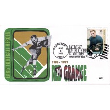 #3811 Red Grange WII FDC