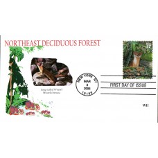 #3899f Long-Tailed Weasel WII FDC