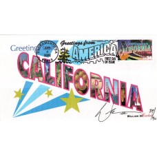 #3565 Greetings From California WIII FDC