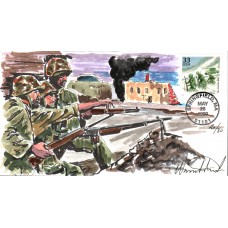 #3187e The Korean War Wild Horse FDC