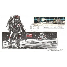 #1434-35 Space Achievements Wildy FDC