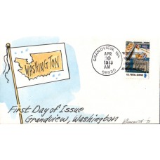 #1492 Postal Employees Wildy FDC