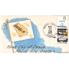 #1493 Postal Employees Wildy FDC