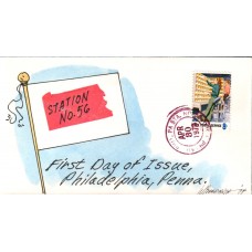 #1494 Postal Employees Wildy FDC