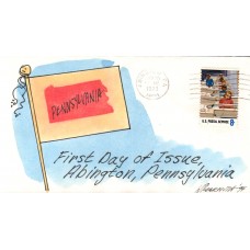 #1495 Postal Employees Wildy FDC