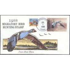 #RW55 Snow Goose Wildy FDC