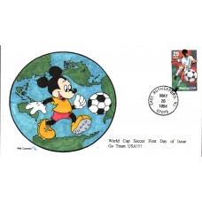 #2834 World Cup Soccer Wile FDC