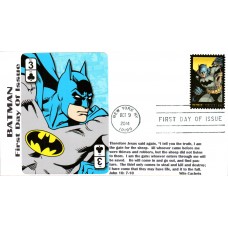 #4932 Batman Wile FDC