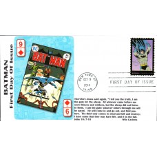 #4934 Batman Wile FDC