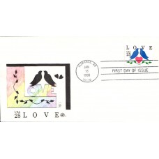 #2440 Love - Birds Wilson FDC