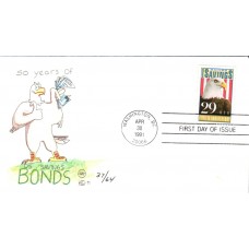 #2534 US Savings Bonds Wilson FDC