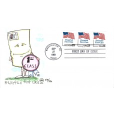 #2605 US Flag PNC Wilson FDC