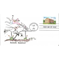 #2636 Kentucky Statehood Wilson FDC