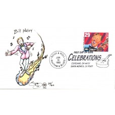 #2725 Bill Haley Wilson FDC