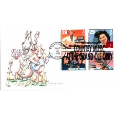 #2775-78 Country Music Wilson FDC