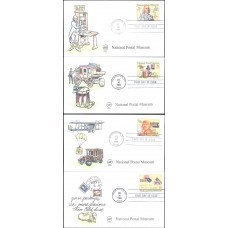 #2779-82 National Postal Museum Wilson FDC Set