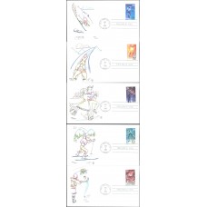 #2807-11 Winter Olympics Wilson FDC Set