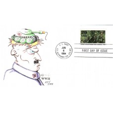 #2838a Allies Retake New Guinea Wilson FDC