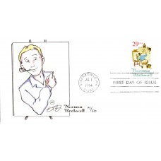 #2839 Norman Rockwell Wilson FDC