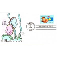 #2999 Republic of Palau Wilson FDC