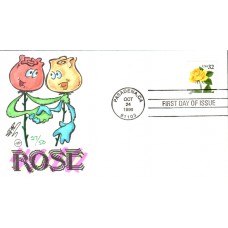 #3049 Yellow Rose Wilson FDC