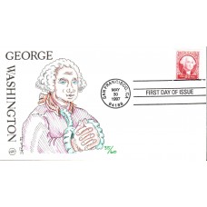 #3140 George Washington Wilson FDC