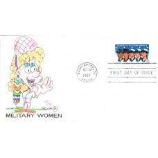 #3174 Women in Military Service Wilson FDC