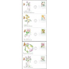 #3193-97 Flowering Trees Wilson FDC Set