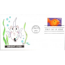 #3231 Bright Eyes - Fish Wilson FDC