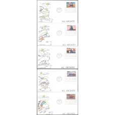 #3333-37 All Aboard - Trains Wilson FDC Set