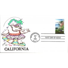 #3438 California Statehood Wilson FDC