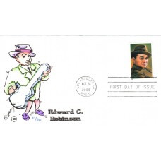 #3446 Edward G. Robinson Wilson FDC