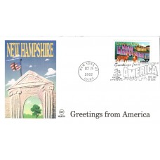 #3724 Greetings From New Hampshire Wilson FDC