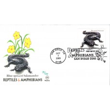 #3815 Blue-Spotted Salamander Wilson FDC