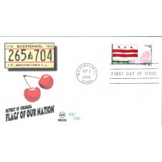 #4283 FOON: DC Flag PNC Wilson FDC