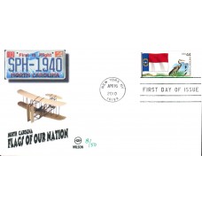 #4311 FOON: North Carolina Flag Wilson FDC