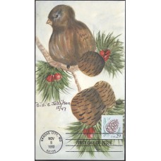 #2491 Pine Cone Wilson FDC