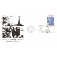 #2224 Statue of Liberty WSC FDC