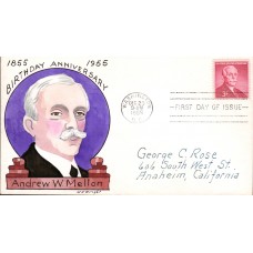 #1072 Andrew W. Mellon Wright FDC