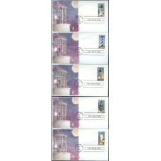 #2470-74 Lighthouses Zempel FDC Set